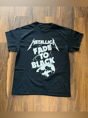 Metallica rare original print “Fade to Black” band tee